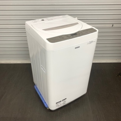 激安✨SHARP洗濯機✨ES-G55SC　5.5KG  2017製造年