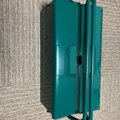 工具箱　緑　美品　ツールボックス　2段