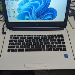 6ヶ月保証（Windows 11+Office2021年）HP WHITE