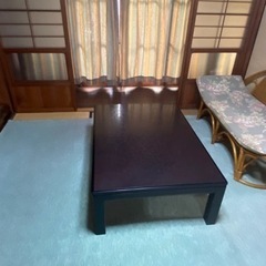 テーブル　和室　昭和レトロ
