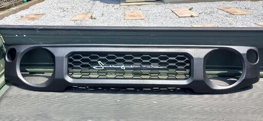 JB64 JB74 ジムニーシエラノマド チッピング塗装グリル SL極小網 赤