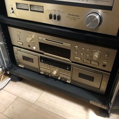 TEAC カセットデッキとMDデッキ