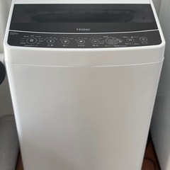 送料・設置込み 洗濯機 5.5kg Haier 2020年 - 洗濯機