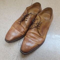 高級VISARUNO本革の革靴25.5