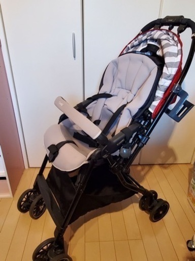 AB型ベビーカーコンビ おまけ付きホワイトレーベル スゴカルα ４キャス Light エッグショック ＨＫ ブリーズレッド(RD)ライト SUGOCAL