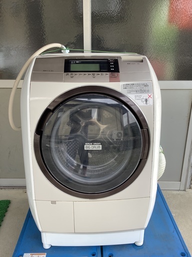 【格安完動品】2016年式日立ビッグドラム11kg 洗濯乾燥機　BD-V9800R