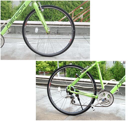 新品タイヤに交換&メンテ済み☆クロスバイク MERIDA 700×28C CROSSWAY
