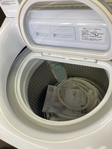 ｱｸｱ　10㎏洗濯機　HG-738