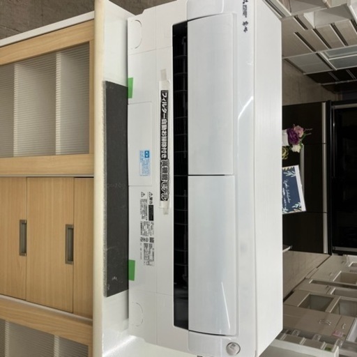 佐賀中古エアコン三菱2022年2.5KW取付込税込93番