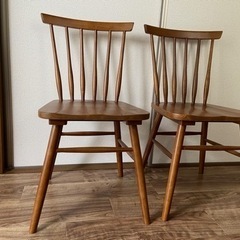 木材　天然木　ウィンザーチェア　椅子