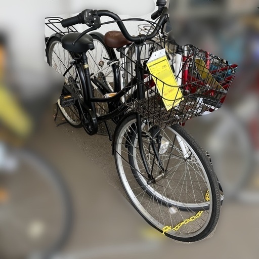 館山引き取り限定)COCONUT シティサイクル 黒 館山引き取り限定)COCONUT シティサイクル 黒
