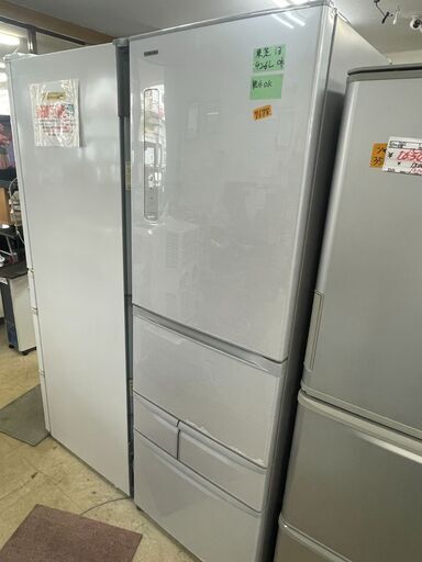 リサイクルショップどりーむ荒田店　No7694 冷蔵庫　４２６L　大型冷蔵庫♪　東芝　２０１３年製　自動製氷機能付き♪　動作確認OK♪