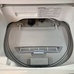 ■ioy0711■SHARP/シャープ　5.5kg　洗濯乾燥機　ES-T5E6-KW　2019年製■