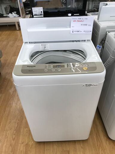 ★ジモティ割あり★ Panasonic 洗濯機 6kg 年式2017 動作確認／クリーニング済み KJ2263