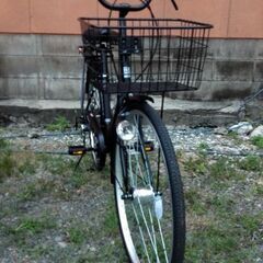 【ほぼ新品】シティサイクル 26インチ自転車 ６段変速ギア付き [引取り限定] 引き取り限定】26型自転車 6段変速 ダブルワン 266 アサヒサイクル