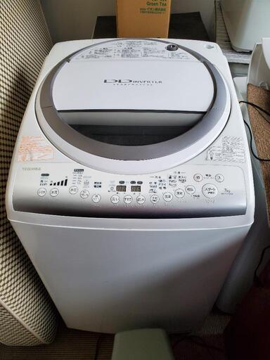 お話し中でございます。分解クリーニング済み❗洗濯～乾燥まで出来る東芝7kg縦型洗濯乾燥機