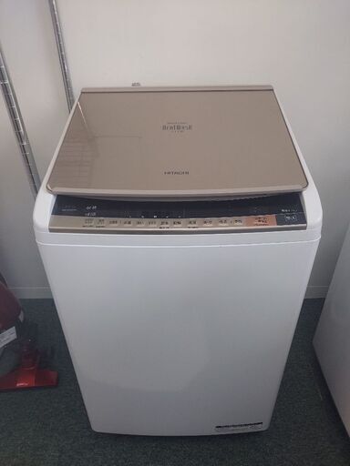 日立  洗濯乾燥機 ビートウォッシュ  8kg  BW-DV80A  2017年製
