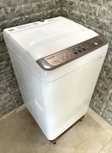 全国送料無料★3か月保障付き★洗濯機★2017年★Panasonic★NA-F70PB11★7㎏★S-809