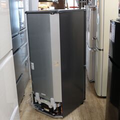 283)【美品/2022年製】三菱 146L 2ドア冷凍 冷蔵庫 MR-P15G-H1 マット