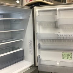 ●販売終了●冷蔵庫　４ドア　355L 2018年製　aqua 自動製氷無し　中古品