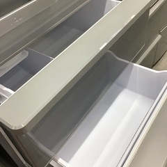 ●販売終了●冷蔵庫　４ドア　355L 2018年製　aqua 自動製氷無し　中古品