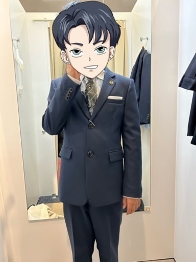 スーツ 卒業式  150　男　卒業式 入学式 結婚式　発表会やコンサート