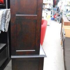 北海道民芸家具 リビングボード 幅151cm 高さ180cm セパレート キャビネット 食器棚 飾り棚 戸棚 高級家具 札幌 西野店