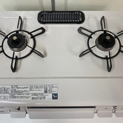 I449 🌈 2022年製の美品♪ パロマ 都市ガステーブル ★ 水無し片面焼きグリル! ⭐クリーニング済