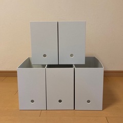 【ネット決済】【美品】無印良品　ポリプロピレンファイルボックス・...