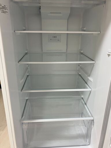 2021 - 2ドア冷凍冷蔵庫 (236L・右開き) ホワイト ヤマダセレクト YRZ-F23H1 - 2 door refrigerator (236L) right-opening Yamada Select YRZ-F23H1 (with a 4 year warranty, now 3 years!)