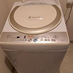 中古SHARP 7kg洗濯機