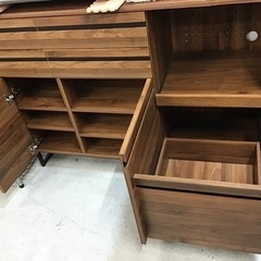 ●販売終了●※値下げしました※レンジボード　ブラウン　中古品