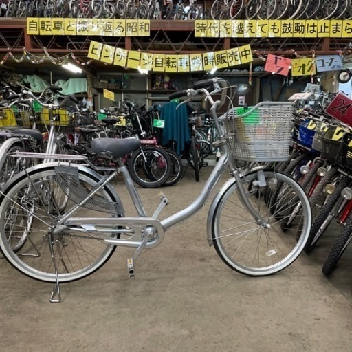 【3572】シティ　ミヤタ　24インチ　後タイヤ新品　9,400円（防犯・税込）