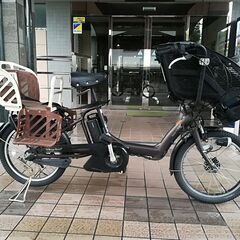 値下げ　ブリヂストン電動アシスト子乗せ自転車アンジェリーノプティ...