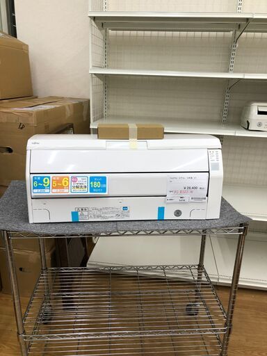 ★ジモティ割あり★ FUJITSU エアコン  2.2kw 19年製 室内機分解洗浄 SJ2730