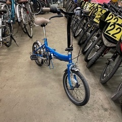 【Ｙ1195】折り畳み　MINI 16インチ　17,100円（防犯・税込）