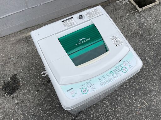 ★ 動作〇 ★ 洗濯機 東芝 AW-307 7kg 2009年製 585x552x928mm TOSHIBA 電気洗濯機