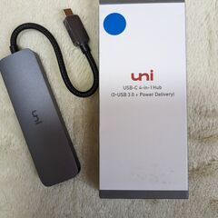 【新品未開封】uni USB Cハブuni 4-in-1 USB...