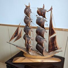 ☆帆船模型　木製　中古品　