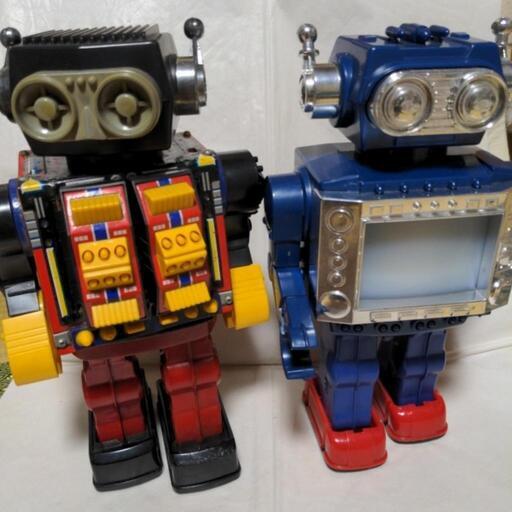 堀川玩具　ロボット　２体セット
