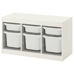 IKEA (イケア)トロファスト おもちゃ箱　収納