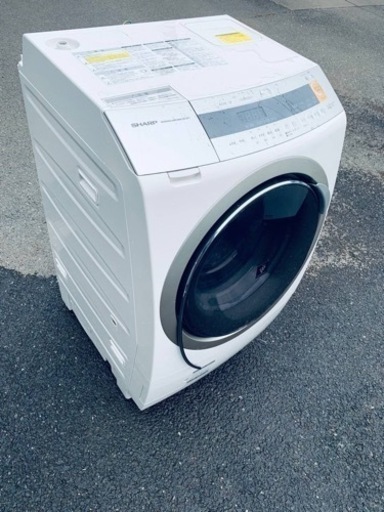EJ278番⭐️ 10.0kg⭐️ SHARPドラム式電気洗濯乾燥機⭐️