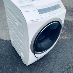 EJ278番⭐️ 10.0kg⭐️ SHARPドラム式電気洗濯乾...
