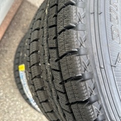 新品未使用　ハイゼットトラック付属　スタッドレスタイヤ　スノータイヤ