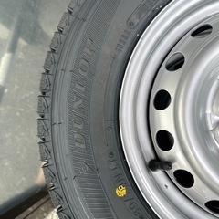 新品未使用　ハイゼットトラック付属　スタッドレスタイヤ　スノータイヤ