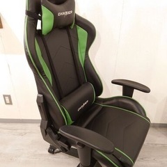 (お取引予定者決定)DXRacer ゲーミングチェア緑