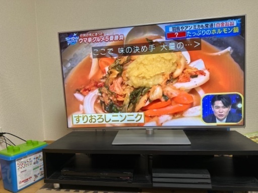 50 V型　2013年製　テレビとテレビ台ブルーレイディスクレコーダー
