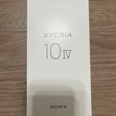 【新品未使用】【残債なし】【simフリー】Xperia 10-Ⅳ...