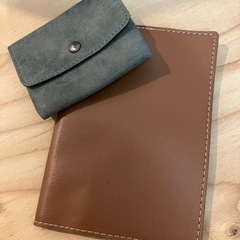 ノートカバー、小財布