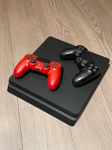 【値下げ】PS4 ブラック 500GB CUH-2000A ワイヤレスコントローラー2個付き